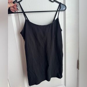 aerie Black Spaghetti Strap Tank Top
